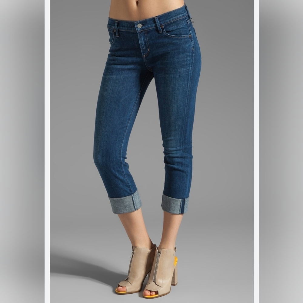 Citizens Of Humanity crop jeans Dani Cropped Straight Leg blue Jeans sz 31
